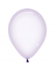 Balão Lilás Transparente